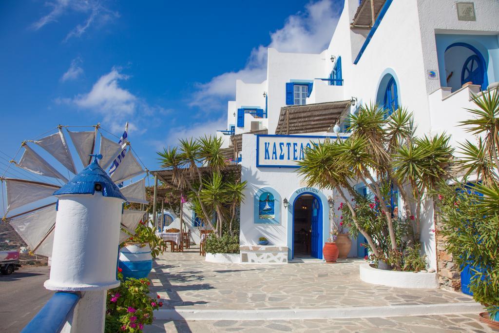 Castelopetra Aparthotel Katapola Bagian luar foto